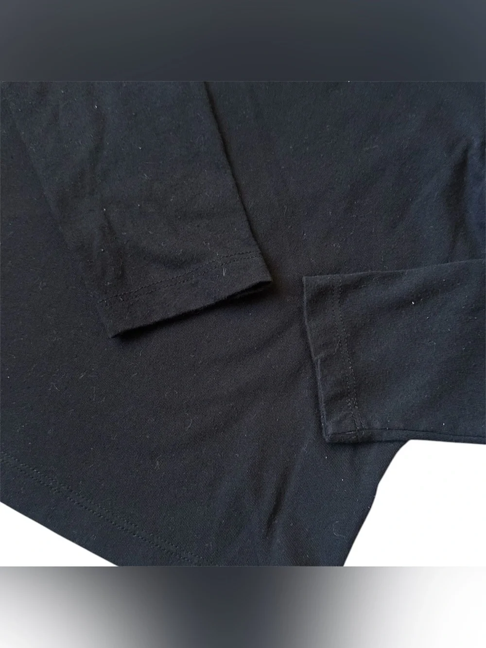 Old Navy Size XS 5 Boys Black tee long sleeve shirt